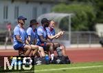 31.07.2024, Freundschaftsspiel, FC Brentford U19 - FC Heidenheim U18, in Bad Wrishofen (Deutschland),  re: Headcoach Brentford 