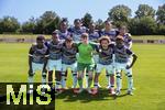 31.07.2024, Freundschaftsspiel, FC Brentford U19 - FC Heidenheim U18, in Bad Wrishofen (Deutschland), Teamfoto Brentford.