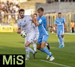02.08.2024, Fussball 3. Liga 2024/2025, 1.Spieltag, TSV 1860 Mnchen - 1.FC Saarbrcken, im Stdtischen Stadion an der Grnwalderstrasse, Mnchen. re: Tim Kloss (TSV 1860 Mnchen) 


