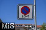 07.08.2024,  Bad Wrishofen im Unterallgu.  Halteverbotszone