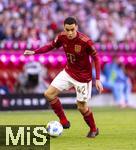 08.03.2025, Fussball 1. Bundesliga 2024/2025, 25. Spieltag,  FC Bayern Mnchen - VfL Bochum, in der Allianz-Arena Mnchen. Jamal Musiala (FC Bayern Mnchen) am Ball 
