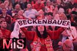 17.03.2025, Fussball, das FC Bayern Mnchen Legenden-Turnier FRANZ BECKENBAUER CUP, im SAP-Garden Mnchen. Fans mit Beckenbauer Fanschal 