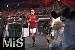 17.03.2025, Fussball, das FC Bayern Mnchen Legenden-Turnier FRANZ BECKENBAUER CUP, im SAP-Garden Mnchen. Arjen Robben kommt ins Stadion 