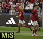 17.03.2025, Fussball, das FC Bayern Mnchen Legenden-Turnier FRANZ BECKENBAUER CUP, im SAP-Garden Mnchen.Halbfinale FC Bayern Mnchen gegen Borussia Dortmund,  Arjen Robben (mitte, Bayern Mnchen) Torjubel 