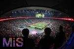 17.03.2025, Fussball, das FC Bayern Mnchen Legenden-Turnier FRANZ BECKENBAUER CUP, im SAP-Garden Mnchen. Stadionbersicht, Totale, bersicht, Vogelperspektive, Innenansicht,  