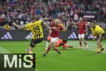 17.03.2025, Fussball, das FC Bayern Mnchen Legenden-Turnier FRANZ BECKENBAUER CUP, im SAP-Garden Mnchen.Halbfinale FC Bayern Mnchen gegen Borussia Dortmund,  Arjen Robben (mitte, Bayern Mnchen) berspielt Torwart Roman Weidenfeller (hinten, Dortmund) und erzielt das Siegtor gegen Kevin Grokreutz (li, Dortmund).