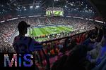 17.03.2025, Fussball, das FC Bayern Mnchen Legenden-Turnier FRANZ BECKENBAUER CUP, im SAP-Garden Mnchen. Stadionbersicht, Totale, bersicht, Vogelperspektive, Innenansicht,  