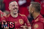 17.03.2025, Fussball, das FC Bayern Mnchen Legenden-Turnier FRANZ BECKENBAUER CUP, im SAP-Garden Mnchen. Franck Ribery (Bayern Mnchen) lacht.