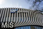 17.03.2025, Fussball, das FC Bayern Mnchen Legenden-Turnier FRANZ BECKENBAUER CUP, im SAP-Garden Mnchen. Aussenansicht, Fassade der neuen Multifunktionshalle im Olympiapark am ehemaligen Standort der Radhalle.