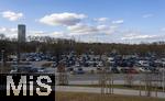 17.03.2025, Fussball, das FC Bayern Mnchen Legenden-Turnier FRANZ BECKENBAUER CUP, im SAP-Garden Mnchen.  Parkplatz Parkharfe.