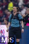 17.03.2025, Fussball, das FC Bayern Mnchen Legenden-Turnier FRANZ BECKENBAUER CUP, im SAP-Garden Mnchen. Am Brustgurt von der Schiedsrichterin ist die Bodycam fr actionreiche Livebilder aus Schiri-Perspektive angebracht.