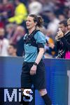 17.03.2025, Fussball, das FC Bayern Mnchen Legenden-Turnier FRANZ BECKENBAUER CUP, im SAP-Garden Mnchen. Am Brustgurt von der Schiedsrichterin ist die Bodycam fr actionreiche Livebilder aus Schiri-Perspektive angebracht.