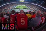 17.03.2025, Fussball, das FC Bayern Mnchen Legenden-Turnier FRANZ BECKENBAUER CUP, im SAP-Garden Mnchen. Stadionbersicht von oben, 