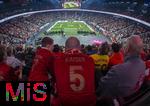 17.03.2025, Fussball, das FC Bayern Mnchen Legenden-Turnier FRANZ BECKENBAUER CUP, im SAP-Garden Mnchen. Stadionbersicht von oben, 