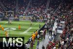 17.03.2025, Fussball, das FC Bayern Mnchen Legenden-Turnier FRANZ BECKENBAUER CUP, im SAP-Garden Mnchen. Spielszene von oben, 