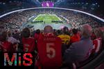 17.03.2025, Fussball, das FC Bayern Mnchen Legenden-Turnier FRANZ BECKENBAUER CUP, im SAP-Garden Mnchen. Stadionbersicht von oben, 