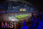 17.03.2025, Fussball, das FC Bayern Mnchen Legenden-Turnier FRANZ BECKENBAUER CUP, im SAP-Garden Mnchen. Stadionbersicht von oben, 