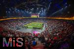 17.03.2025, Fussball, das FC Bayern Mnchen Legenden-Turnier FRANZ BECKENBAUER CUP, im SAP-Garden Mnchen. Stadionbersicht von oben, 
