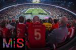17.03.2025, Fussball, das FC Bayern Mnchen Legenden-Turnier FRANZ BECKENBAUER CUP, im SAP-Garden Mnchen. Stadionbersicht von oben, 