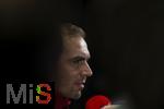 17.03.2025, Fussball, das FC Bayern Mnchen Legenden-Turnier FRANZ BECKENBAUER CUP, im SAP-Garden Mnchen. Philipp Lahm (Bayern Mnchen) beim Interview.