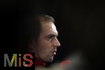 17.03.2025, Fussball, das FC Bayern Mnchen Legenden-Turnier FRANZ BECKENBAUER CUP, im SAP-Garden Mnchen. Philipp Lahm (Bayern Mnchen) beim Interview.