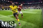 17.03.2025, Fussball, das FC Bayern Mnchen Legenden-Turnier FRANZ BECKENBAUER CUP, im SAP-Garden Mnchen. re: Franck Ribery (Bayern Mnchen) gegen Antonio da Silva (Dortmund).