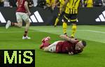 17.03.2025, Fussball, das FC Bayern Mnchen Legenden-Turnier FRANZ BECKENBAUER CUP, im SAP-Garden Mnchen. Franck Ribery (Bayern Mnchen) am Boden 