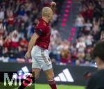 17.03.2025, Fussball, das FC Bayern Mnchen Legenden-Turnier FRANZ BECKENBAUER CUP, im SAP-Garden Mnchen. Arjen Robben (Bayern Mnchen) jubelt 
