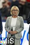 17.03.2025, Fussball, das FC Bayern Mnchen Legenden-Turnier FRANZ BECKENBAUER CUP, im SAP-Garden Mnchen. Franz Beckenbauer-Witwe Heidi Beckenbauer  