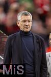 17.03.2025, Fussball, das FC Bayern Mnchen Legenden-Turnier FRANZ BECKENBAUER CUP, im SAP-Garden Mnchen. Prsident Herbert Hainer (FC Bayern) 