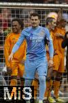 17.03.2025, Fussball, das FC Bayern Mnchen Legenden-Turnier FRANZ BECKENBAUER CUP, im SAP-Garden Mnchen.  Torwart Iker Casillas (Real Madrid) 