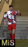 04.04.2025, Fussball 1. Bundesliga 2024/2025, 28. Spieltag, FC Augsburg - FC Bayern Mnchen, in der WWK-Arena Augsburg, Thomas Mller (Bayern Mnchen)
 

