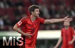 04.04.2025, Fussball 1. Bundesliga 2024/2025, 28. Spieltag, FC Augsburg - FC Bayern Mnchen, in der WWK-Arena Augsburg, Thomas Mller (Bayern Mnchen)
 


