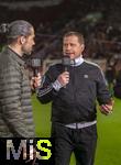 04.04.2025, Fussball 1. Bundesliga 2024/2025, 28. Spieltag, FC Augsburg - FC Bayern Mnchen, in der WWK-Arena Augsburg, Sportvorstand Max Eberl (Bayern Mnchen) beim DAZN Interview.