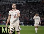 08.04.2025,  Fussball UEFA Championsleague 2024/2025: Viertelfinale Hinspiel, FC Bayern Mnchen - Inter Mailand, in der Allianz-Arena Mnchen. Harry Kane (FC Bayern Mnchen) ist unzufrieden.
  


