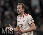 08.04.2025,  Fussball UEFA Championsleague 2024/2025: Viertelfinale Hinspiel, FC Bayern Mnchen - Inter Mailand, in der Allianz-Arena Mnchen. Harry Kane (FC Bayern Mnchen) nachdenklich.
  

