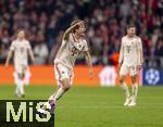 08.04.2025,  Fussball UEFA Championsleague 2024/2025: Viertelfinale Hinspiel, FC Bayern Mnchen - Inter Mailand, in der Allianz-Arena Mnchen. Thomas Mller (FC Bayern Mnchen) in Rage 