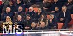 08.04.2025,  Fussball UEFA Championsleague 2024/2025: Viertelfinale Hinspiel, FC Bayern Mnchen - Inter Mailand, in der Allianz-Arena Mnchen. Vereinsfhrung, Dieter Hoeness, Ex-Vorstandsvorsitzender Karl-Heinz Rummenigge (FC Bayern Mnchen), Ehren-Prsident Uli Hoene (FC Bayern Mnchen, Hoeness), Geschftsfhrer Michael Diederich (FC Bayern Mnchen), Sportvorstand Max Eberl (Bayern Mnchen), Vorstandsvorsitzender Jan-Christian Dreesen (FC Bayern Mnchen), Prsident Herbert Hainer (FC Bayern) 