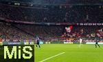 08.04.2025,  Fussball UEFA Championsleague 2024/2025: Viertelfinale Hinspiel, FC Bayern Mnchen - Inter Mailand, in der Allianz-Arena Mnchen. Werbebande bet365, 