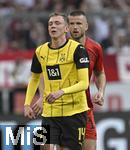 12.04.2025, Fussball 1. Bundesliga 2024/2025, 29. Spieltag,  FC Bayern Mnchen - Borussia Dortmund, in der Allianz-Arena Mnchen.


