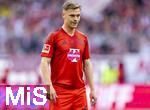 12.04.2025, Fussball 1. Bundesliga 2024/2025, 29. Spieltag,  FC Bayern Mnchen - Borussia Dortmund, in der Allianz-Arena Mnchen. Joshua Kimmich (FC Bayern Mnchen) nachdenklich 