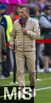 12.04.2025, Fussball 1. Bundesliga 2024/2025, 29. Spieltag,  FC Bayern Mnchen - Borussia Dortmund, in der Allianz-Arena Mnchen.   Lothar Matthus (SKY-Sport) live auf Sendung