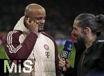 16.04.2025,  Fussball UEFA Championsleague 2024/2025: Viertelfinale Rckspiel, Inter Mailand - FC Bayern Mnchen, im Giuseppe Meazza Stadion (Mailand), Trainer Vincent Kompany (FC Bayern Mnchen) beim Interview

