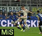 16.04.2025,  Fussball UEFA Championsleague 2024/2025: Viertelfinale Rckspiel, Inter Mailand - FC Bayern Mnchen, im Giuseppe Meazza Stadion (Mailand), Joshua Kimmich (FC Bayern Mnchen) 


