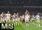 16.04.2025,  Fussball UEFA Championsleague 2024/2025: Viertelfinale Rckspiel, Inter Mailand - FC Bayern Mnchen, im Giuseppe Meazza Stadion (Mailand), Die Bayern Spieler sind nach dem Spiel enttuscht.

