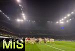 16.04.2025,  Fussball UEFA Championsleague 2024/2025: Viertelfinale Rckspiel, Inter Mailand - FC Bayern Mnchen, im Giuseppe Meazza Stadion (Mailand) Traurige Bayern Spieler nach dem Spiel

