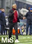 16.04.2025,  Fussball UEFA Championsleague 2024/2025: Viertelfinale Rckspiel, Inter Mailand - FC Bayern Mnchen, im Giuseppe Meazza Stadion (Mailand)
Trainer Vincent Kompany (FC Bayern Mnchen) unzufrieden.
