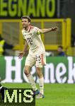 16.04.2025,  Fussball UEFA Championsleague 2024/2025: Viertelfinale Rckspiel, Inter Mailand - FC Bayern Mnchen, im Giuseppe Meazza Stadion (Mailand), Thomas Mller (FC Bayern Mnchen) ist unzufrieden.

