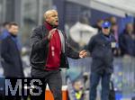 16.04.2025,  Fussball UEFA Championsleague 2024/2025: Viertelfinale Rckspiel, Inter Mailand - FC Bayern Mnchen, im Giuseppe Meazza Stadion (Mailand)
Trainer Vincent Kompany (FC Bayern Mnchen) unzufrieden.
