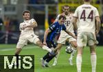 16.04.2025,  Fussball UEFA Championsleague 2024/2025: Viertelfinale Rckspiel, Inter Mailand - FC Bayern Mnchen, im Giuseppe Meazza Stadion (Mailand), Thomas Mller (FC Bayern Mnchen) verliert den Ball.

